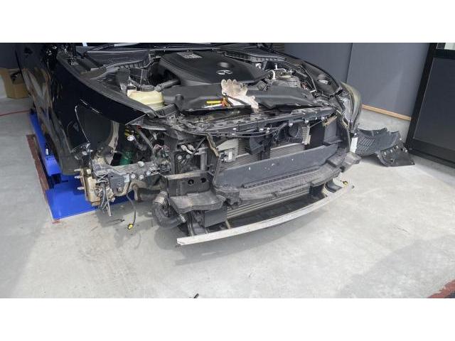 日産 V37 スカイライン ヘッドライト交換【山口県 宇部市で持込 日産 V37 スカイライン ヘッドライト交換【山口県 宇部市で持込