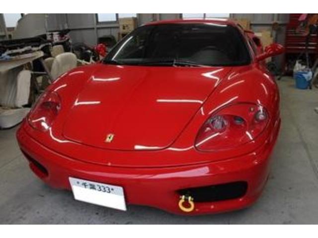 フェラーリ モデナ ダッシュボード張り替え【車の内装・革シートの