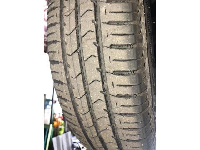 車検受付中！ダイハツ　ミラココア　車検　タイヤ交換【岡山県　岡山市南区で持込でのタイヤ交換・ドライブレコーダー・ナビ等のパーツ取付・コーティング施工・車検・修理の事なら”オートサービス坪井石油”へ！】