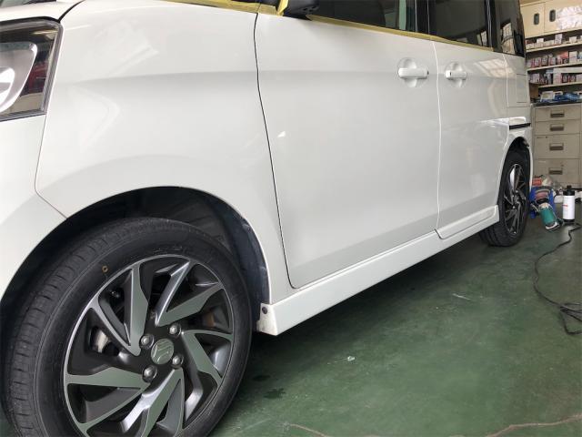 ホンダ　Ｎ－ＢＯＸ　納車　整備【岡山県　岡山市南区で持込でのタイヤ交換・ドライブレコーダー・ナビ等のパーツ取付・コーティング施工・車検・修理の事なら”オートサービス坪井石油”へ！】