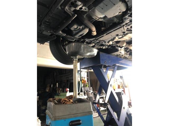 トヨタ　アルファード　エンジンオイル交換【岡山県　岡山市南区で持込でのタイヤ交換・ドライブレコーダー・ナビ等のパーツ取付・コーティング施工・車検・修理の事なら”オートサービス坪井石油”へ！】