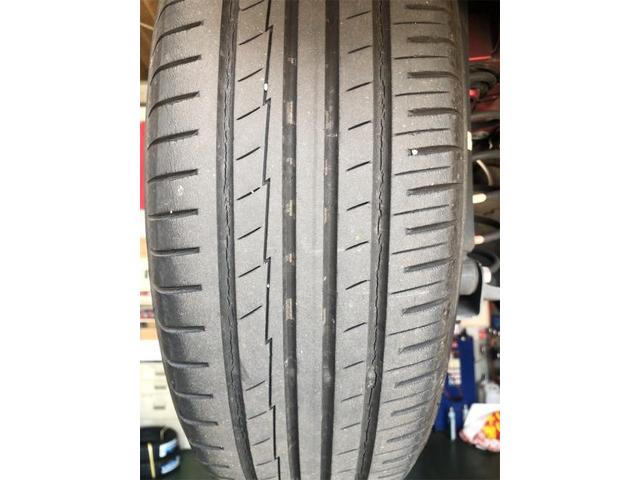 リフト活躍中！！マツダ　デミオ　車検　整備【岡山県　岡山市南区で持込でのタイヤ交換・ドライブレコーダー・ナビ等のパーツ取付・コーティング施工・車検・修理の事なら”オートサービス坪井石油”へ！】