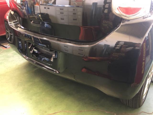 リフト活躍中！！マツダ　デミオ　車検　整備【岡山県　岡山市南区で持込でのタイヤ交換・ドライブレコーダー・ナビ等のパーツ取付・コーティング施工・車検・修理の事なら”オートサービス坪井石油”へ！】