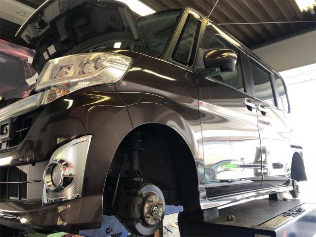 ダイハツ　タントカスタム　ターボ　納車　整備【岡山県　岡山市南区で持込でのタイヤ交換・ドライブレコーダー・ナビ等のパーツ取付・コーティング施工・車検・修理の事なら”オートサービス坪井石油”へ！】