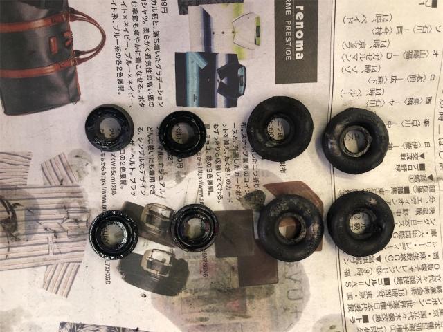 ダイハツ　ミラココア　納車整備【岡山県　岡山市南区で持込でのタイヤ交換・ドライブレコーダー・ナビ等のパーツ取付・コーティング施工・車検・修理の事なら”オートサービス坪井石油”へ！】