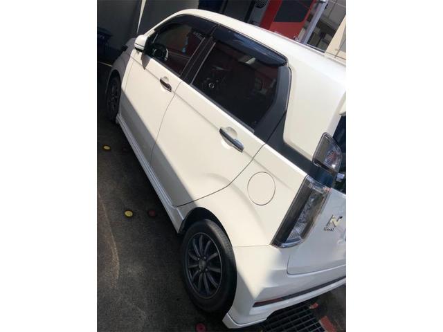 ホンダ　Ｎ-ＷＧＮカスタム　入荷！【岡山県　岡山市南区で持込でのタイヤ交換・ドライブレコーダー・ナビ等のパーツ取付・コーティング施工・車検・修理の事なら”オートサービス坪井石油”へ！！