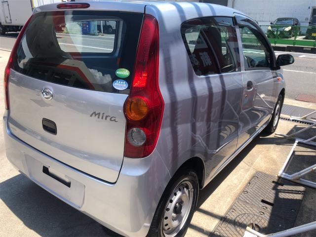 ダイハツ　ミラ　入荷！！【岡山県　岡山市南区で持込でのタイヤ交換・ドライブレコーダー・ナビ等のパーツ取付・コーティング施工・車検・修理の事なら”オートサービス坪井石油”へ！！