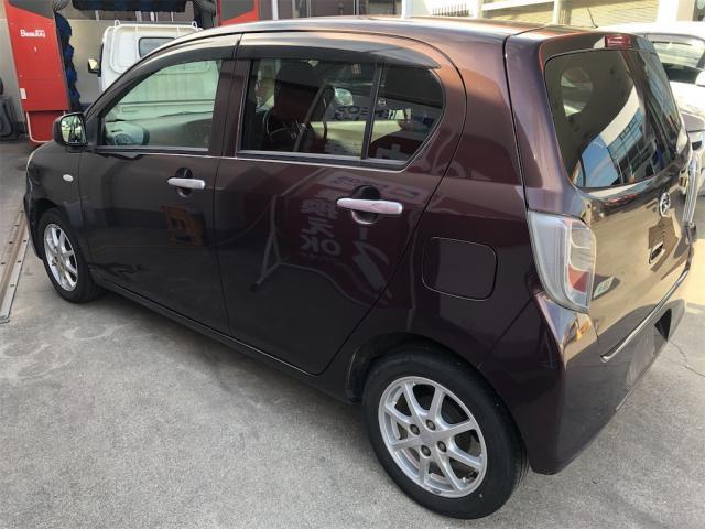 ダイハツ　ミライース　入荷！！【岡山県　岡山市南区で持込でのタイヤ交換・ドライブレコーダー・ナビ等のパーツ取付・コーティング施工・車検・修理の事なら”オートサービス坪井石油”へ！！