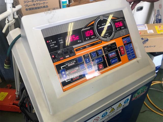 ダイハツ　タント　エアコン　冷えない　エアコン修理【岡山県　岡山市南区で持込でのタイヤ交換・ドライブレコーダー・ナビ等のパーツ取付・コーティング施工・車検・修理の事なら”オートサービス坪井石油”へ！！