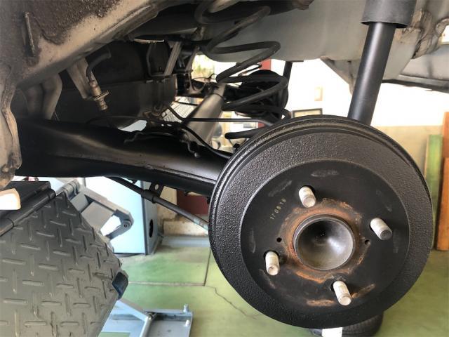 ダイハツ　ミラバン　納車整備【岡山県　岡山市南区で持込でのタイヤ交換・ドライブレコーダー・ナビ等のパーツ取付・コーティング施工・車検・修理の事なら”オートサービス坪井石油”へ！！