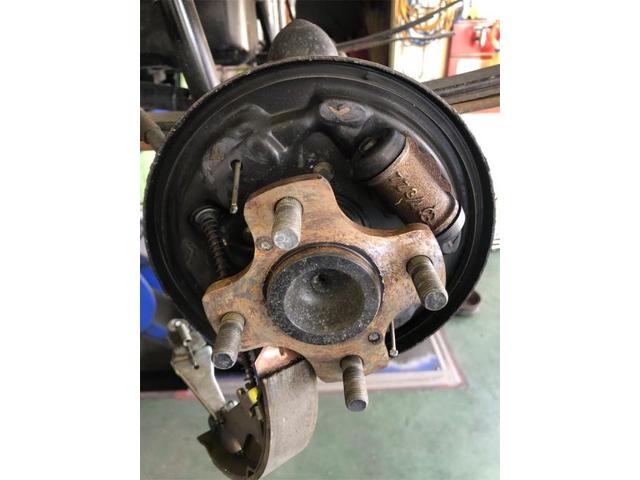 スズキ　キャリー　納車整備【岡山県　岡山市南区で持込でのタイヤ交換・ドライブレコーダー・ナビ等のパーツ取付・コーティング施工・車検・修理の事なら”オートサービス坪井石油”へ！！