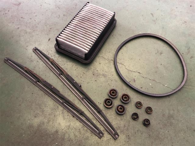 スズキ　キャリー　納車整備【岡山県　岡山市南区で持込でのタイヤ交換・ドライブレコーダー・ナビ等のパーツ取付・コーティング施工・車検・修理の事なら”オートサービス坪井石油”へ！！