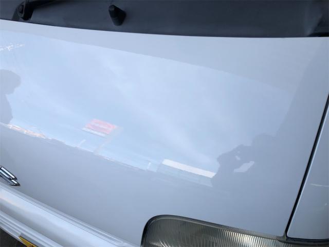 びっしょり！！スズキ　キャリー　外装　磨き　施工【岡山県　岡山市南区で持込でのタイヤ交換・ドライブレコーダー・ナビ等のパーツ取付・コーティング施工・車検・修理の事なら”オートサービス坪井石油”へ！！