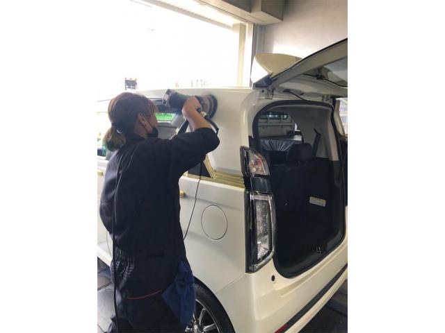 ダイハツ　タント　タイヤ交換【岡山県　岡山市南区で持込でのタイヤ交換・ドライブレコーダー・ナビ等のパーツ取付・コーティング施工・車検・修理の事なら&rdquo;オートサービス坪井石油&rdquo;へ！！