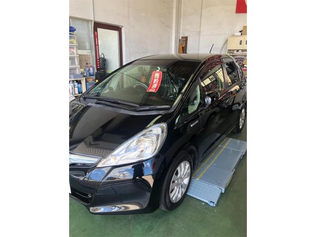 スズキ　アルトラパン　バンパー修理　新品ショック交換【岡山県　岡山市南区で持込でのタイヤ交換・ドライブレコーダー・ナビ等のパーツ取付・コーティング施工・車検・修理の事なら”オートサービス坪井石油”へ！！