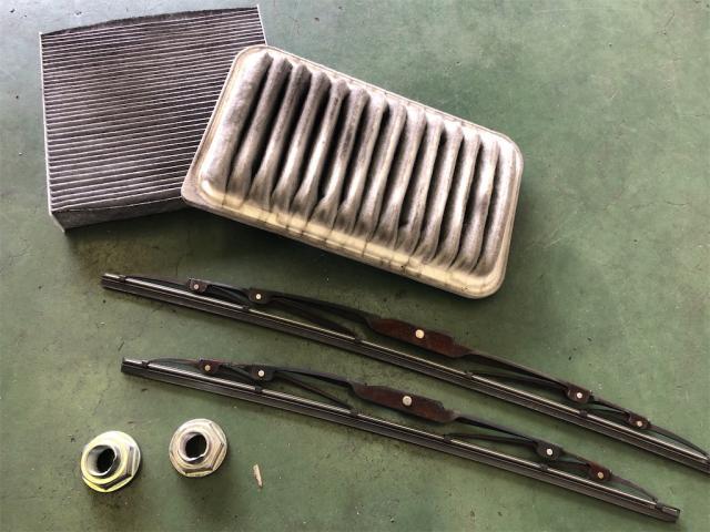 スズキ　ワゴンR　車検【岡山県　岡山市南区で持込でのタイヤ交換・ドライブレコーダー・ナビ等のパーツ取付・コーティング施工・車検・修理の事なら”オートサービス坪井石油”へ！！