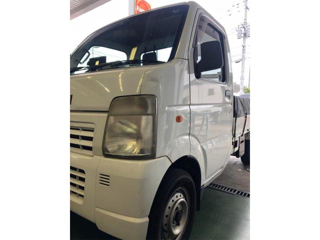 スズキ　キャリー　エアコン　修理【岡山県　岡山市南区で持込でのタイヤ交換・ドライブレコーダー・ナビ等のパーツ取付・コーティング施工・車検・修理の事なら”オートサービス坪井石油”へ！！