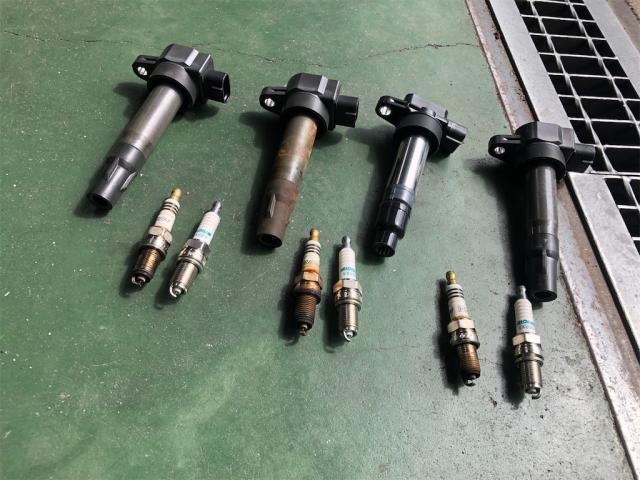 スズキ　ワゴンR　エンジンが急に振動する・・・修理【岡山県　岡山市南区で持込でのタイヤ交換・ドライブレコーダー・ナビ等のパーツ取付・コーティング施工・車検・修理の事なら”オートサービス坪井石油”へ！！