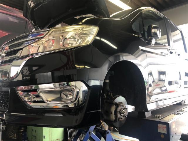 本格コーティング施行！【岡山県　岡山市南区で持込でのタイヤ交換・ドライブレコーダー・ナビ等のパーツ取付・コーティング施工・車検・修理の事なら”オートサービス坪井石油”へ！】