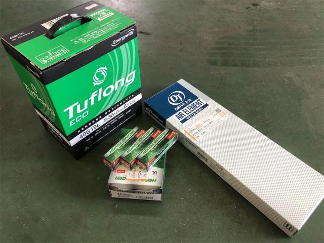 ダイハツ　ミラの納車整備！【岡山県　岡山市南区で持込でのタイヤ交換・ドライブレコーダー・ナビ等のパーツ取付・コーティング施工・車検・修理の事なら”オートサービス坪井石油”へ！！