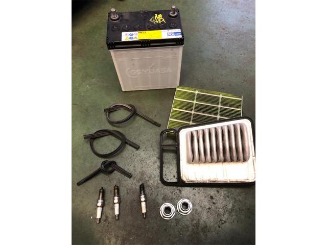 スズキ　アルトラパン　納車　整備【岡山県　岡山市南区で持込でのタイヤ交換・ドライブレコーダー・ナビ等のパーツ取付・コーティング施工・車検・修理の事なら”オートサービス坪井石油”へ！！