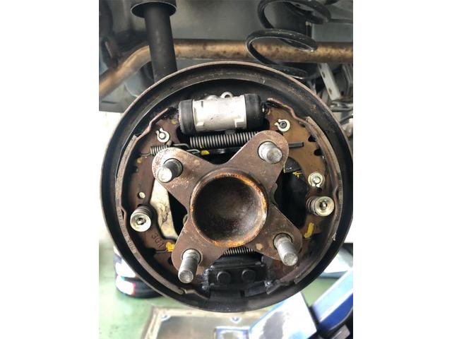 ダイハツ　ムーブコンテ　１２ヶ月点検【岡山県　岡山市南区で持込でのタイヤ交換・ドライブレコーダー・ナビ等のパーツ取付・コーティング施工・車検・修理の事なら”オートサービス坪井石油”へ！！