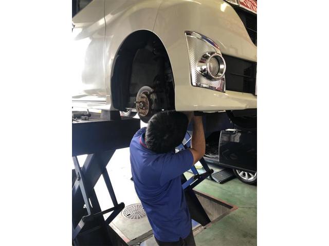 ホンダ　Ｎ-ＢＯＸカスタム　タイヤ交換【岡山県　岡山市南区で持込でのタイヤ交換・ドライブレコーダー・ナビ等のパーツ取付・コーティング施工・車検・修理の事なら”オートサービス坪井石油”へ！！