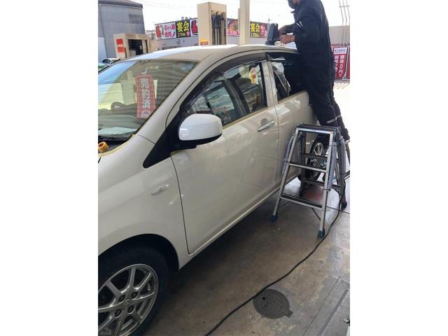 トヨタ　ピクシスエポック　１２ヶ月点検【岡山県　岡山市南区で持込でのタイヤ交換・ドライブレコーダー・ナビ等のパーツ取付・コーティング施工・車検・修理の事なら”オートサービス坪井石油”へ！！