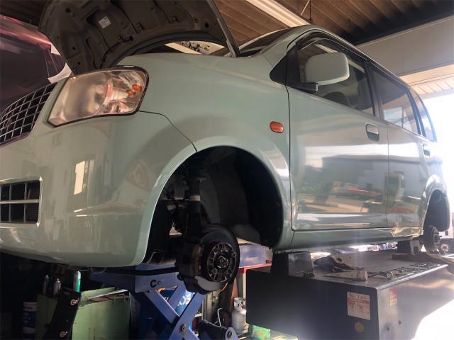 スズキ　スペーシア　ターボの４ＷＤ、お客様の元へと旅立ちました！【岡山県　岡山市南区で持込でのタイヤ交換・ドライブレコーダー・ナビ等のパーツ取付・コーティング施工・車検・修理の事なら”オートサービス坪井石油”へ！！