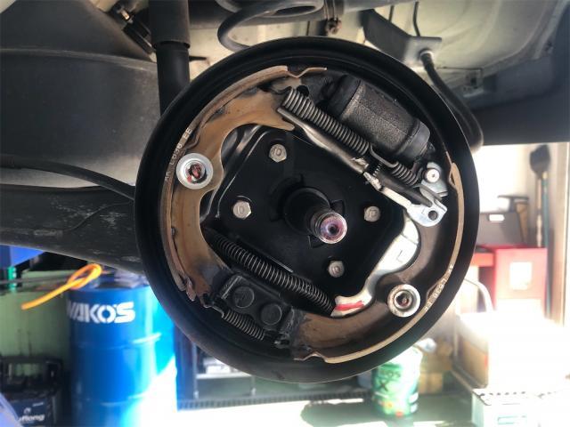 スズキ　スペーシア　ターボの４ＷＤ、お客様の元へと旅立ちました！【岡山県　岡山市南区で持込でのタイヤ交換・ドライブレコーダー・ナビ等のパーツ取付・コーティング施工・車検・修理の事なら”オートサービス坪井石油”へ！！