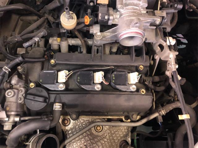 スズキ　エブリィ　車検　整備【岡山県　岡山市南区で持込でのタイヤ交換・ドライブレコーダー・ナビ等のパーツ取付・コーティング施工・車検・修理の事なら”オートサービス坪井石油”へ！！