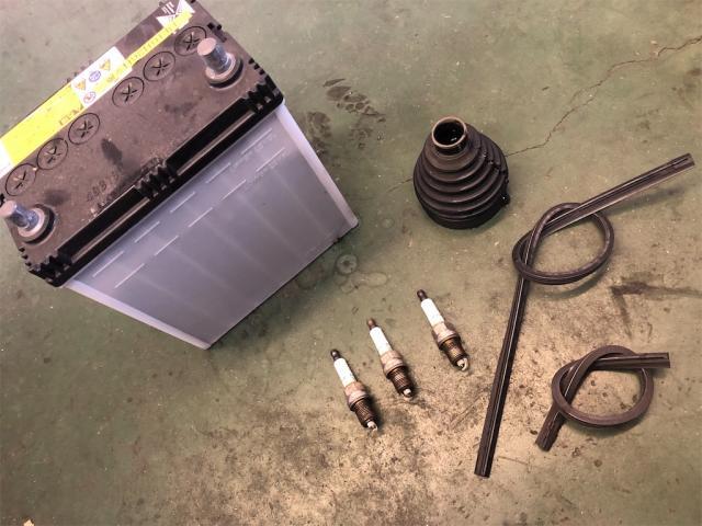 スズキ　エブリィ　車検　整備【岡山県　岡山市南区で持込でのタイヤ交換・ドライブレコーダー・ナビ等のパーツ取付・コーティング施工・車検・修理の事なら”オートサービス坪井石油”へ！！