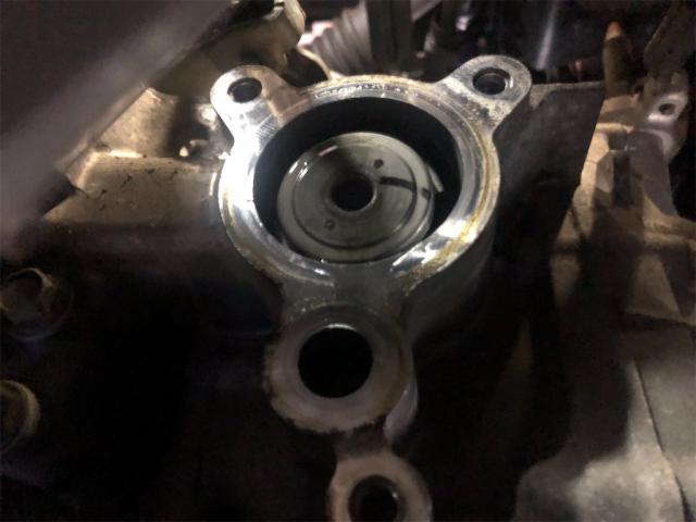 ホンダ　ステップワゴン　ＣＶＴオイル交換【岡山県　岡山市南区で持込でのタイヤ交換・ドライブレコーダー・ナビ等のパーツ取付・コーティング施工・車検・修理の事なら”オートサービス坪井石油”へ！！