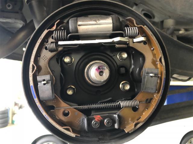 スズキ　アルトラ　パンショコラ　納車整備【岡山県　岡山市南区で持込でのタイヤ交換・ドライブレコーダー・ナビ等のパーツ取付・コーティング施工・車検・修理の事なら”オートサービス坪井石油”へ！！