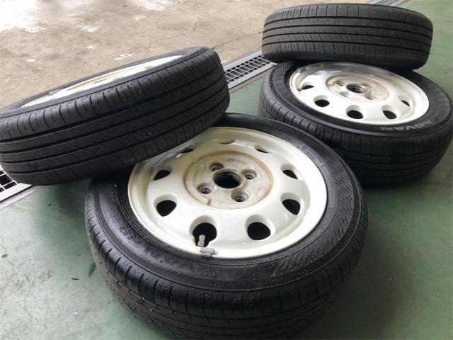 スズキ　アルトラ　パンショコラ　納車整備【岡山県　岡山市南区で持込でのタイヤ交換・ドライブレコーダー・ナビ等のパーツ取付・コーティング施工・車検・修理の事なら”オートサービス坪井石油”へ！！