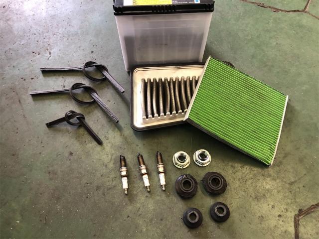 スズキ　アルトラ　パンショコラ　納車整備【岡山県　岡山市南区で持込でのタイヤ交換・ドライブレコーダー・ナビ等のパーツ取付・コーティング施工・車検・修理の事なら”オートサービス坪井石油”へ！！