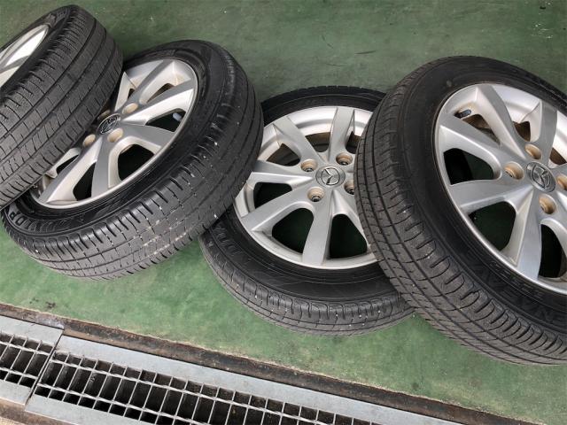 マツダ　フレアワゴン　納車整備【岡山県　岡山市南区で持込でのタイヤ交換・ドライブレコーダー・ナビ等のパーツ取付・コーティング施工・車検・修理の事なら”オートサービス坪井石油”へ！！