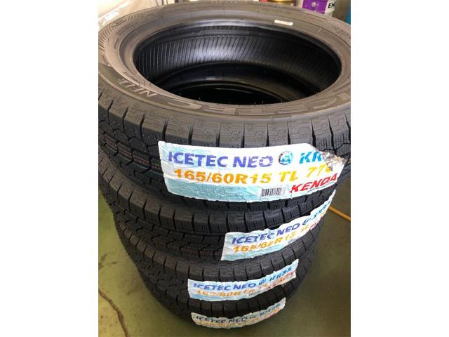 スズキ　ソリオ　スタッドレスタイヤ　交換【岡山県　岡山市南区で持込でのタイヤ交換・ドライブレコーダー・ナビ等のパーツ取付・コーティング施工・車検・修理の事なら”オートサービス坪井石油”へ！！