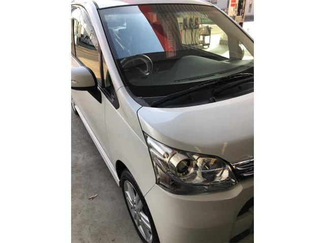 ダイハツ　ムーブ　カスタム　納車整備【岡山県　岡山市南区で持込でのタイヤ交換・ドライブレコーダー・ナビ等のパーツ取付・コーティング施工・車検・修理の事なら”オートサービス坪井石油”へ！！