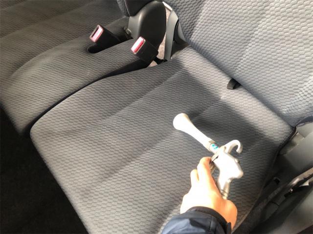 マツダ　フレアワゴン　室内クリーニング　ボディ磨き【岡山県　岡山市南区で持込でのタイヤ交換・ドライブレコーダー・ナビ等のパーツ取付・コーティング施工・車検・修理の事なら”オートサービス坪井石油”へ！！