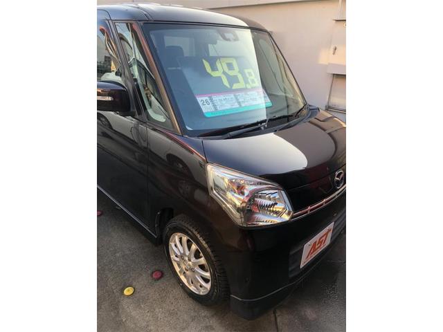 マツダ　フレアワゴン　室内クリーニング　ボディ磨き【岡山県　岡山市南区で持込でのタイヤ交換・ドライブレコーダー・ナビ等のパーツ取付・コーティング施工・車検・修理の事なら”オートサービス坪井石油”へ！！