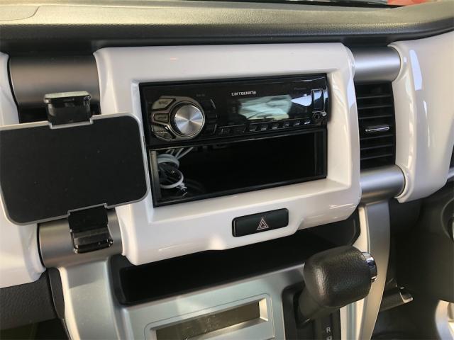 スズキ　ハスラー　ディスプレーオーディオ　取付【岡山県　岡山市南区で持込でのタイヤ交換・ドライブレコーダー・ナビ等のパーツ取付・コーティング施工・車検・修理の事なら”オートサービス坪井石油”へ！！