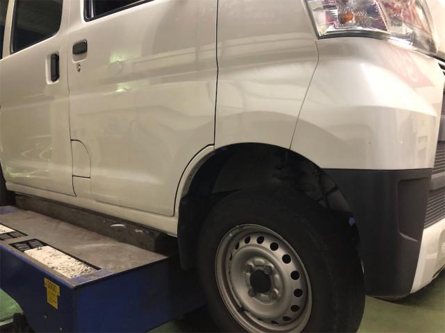 スズキ　アルト　エンジン始動時異音がする・・・ベルト交換　修理【岡山県　岡山市南区で持込でのタイヤ交換・ドライブレコーダー・ナビ等のパーツ取付・コーティング施工・車検・修理の事なら”オートサービス坪井石油”へ！！