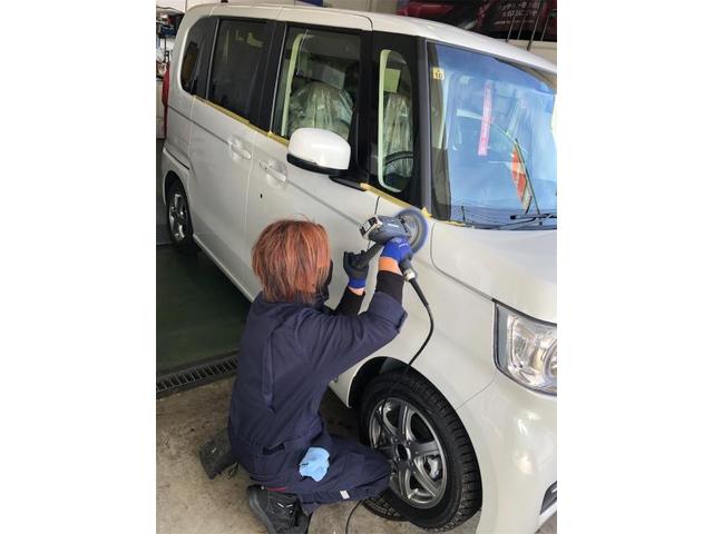 ホンダ　Ｎ-ＢＯＸ　ディスプレイオーディオ　取付【岡山県　岡山市南区で持込でのタイヤ交換・ドライブレコーダー・ナビ等のパーツ取付・コーティング施工・車検・修理の事なら”オートサービス坪井石油”へ！！