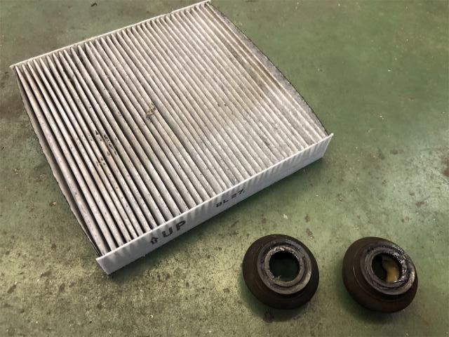 スズキ　アルトラパン　車検【岡山県　岡山市南区で持込でのタイヤ交換・ドライブレコーダー・ナビ等のパーツ取付・コーティング施工・車検・修理の事なら”オートサービス坪井石油”へ！！