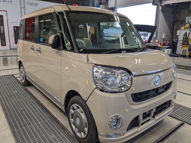 【福山市・井原市でお車の修理・整備・車検・パーツ取付なら(株)備後鈑金へお任せください！！】ダイハツ　キャンバス