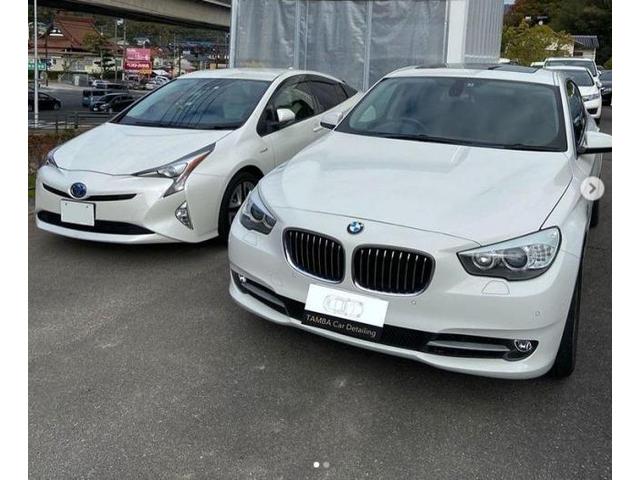BMW　５シリーズGT　ボディコーティング　ガラスコーティング　TAMBA Car Detailing　高品質　低価格　スピーディな仕上げ　安佐南区　安佐北区　佐伯区　西区　中区　東区　南区　広島市　廿日市市　大竹市