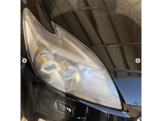トヨタ　プリウス30系　ヘッドライト磨き　コーティング　TAMBA Car Detailing　高品質　低価格　スピーディな仕上げ　安佐南区　安佐北区　佐伯区　西区　中区　東区　南区　広島市　廿日市市　大竹市