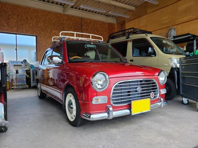 DAIHATSU ミラジーノ　平成13年式L700S UA-L700S　エンジンオイル交換　整備　岡山市北区　岡山市南区　岡山市中区　岡山市東区　都窪郡　早島町　倉敷市　玉野市