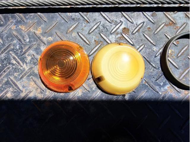 三菱　ジェネレーションキャンター　積載車　ウインカーレンズ　新品交換